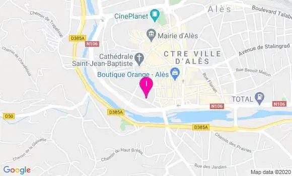 Localisation Damien Bonnefille