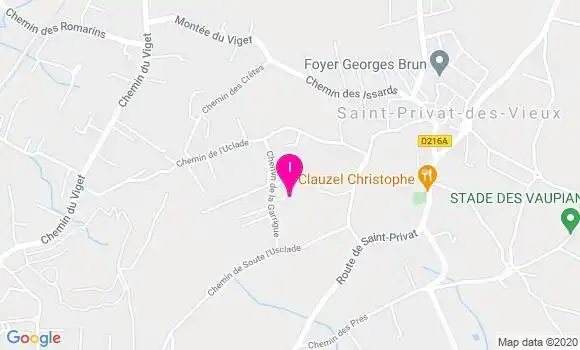 Localisation Christine Courbette