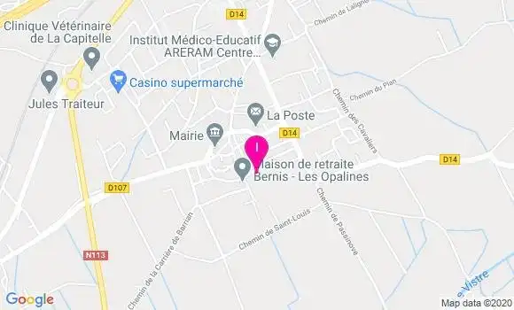 Localisation Catherine Charbonnel