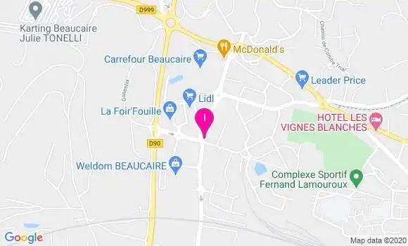Localisation Elodie Roubaud