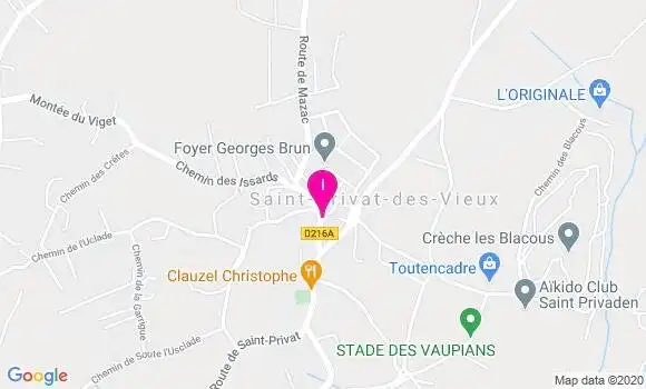 Localisation Amelie Bouteille