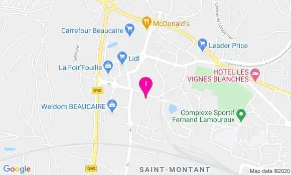 Localisation Isabelle Fermi Chabourlin