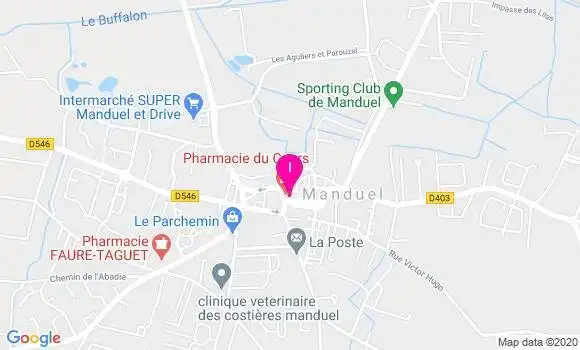 Localisation Severic Bouvier