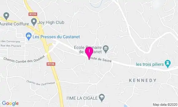 Localisation Caroline Gasc