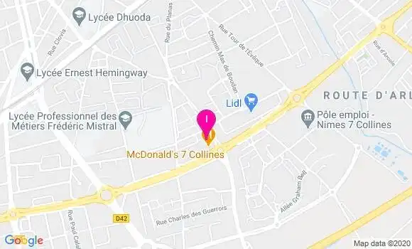 Localisation Eloine Constant