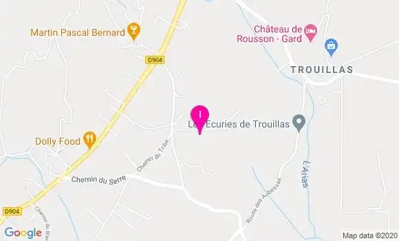 Localisation Fabienne Tranchand