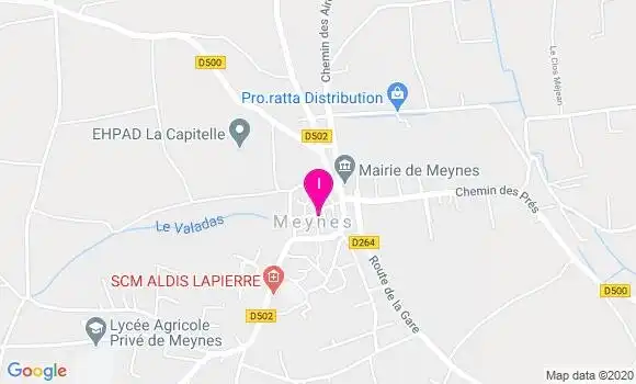 Localisation Celine Chavillon