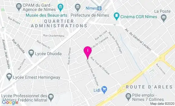 Localisation Graziella Chartres