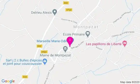 Localisation Sylvie Cure