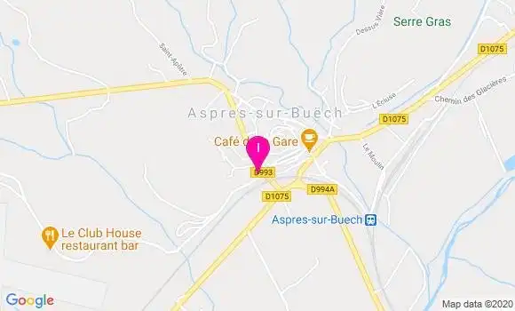 Localisation Catherine Genet