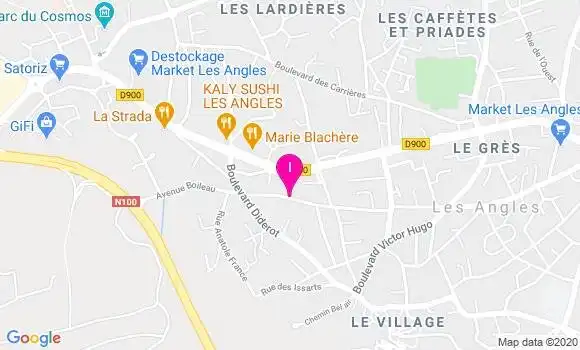 Localisation Nathalie Poncet