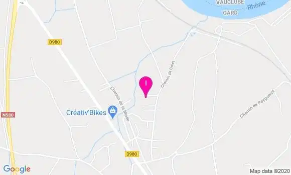 Localisation Adeline Percevaud