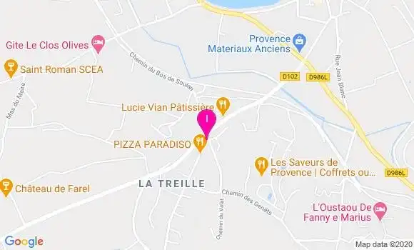 Localisation Francoise Trouchaud