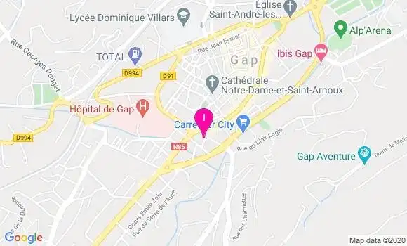 Localisation Laurent Gigay
