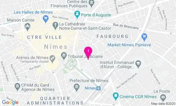 Localisation Caroline Lemercier Pringalle