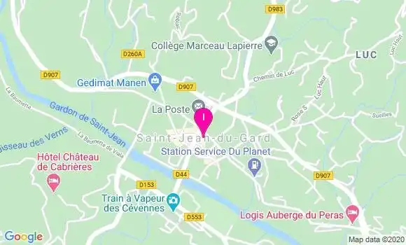 Localisation Isabelle Rieutord