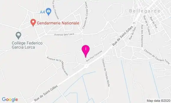 Localisation Annick Egender