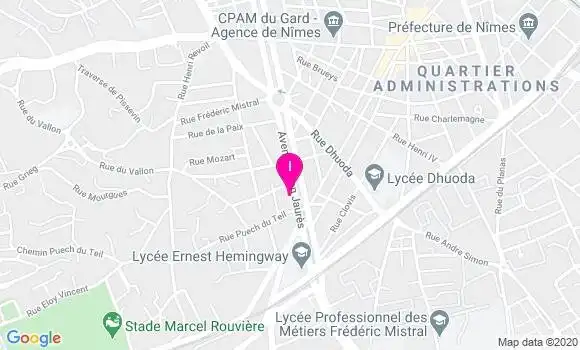 Localisation Anne Marie Duquesnoy