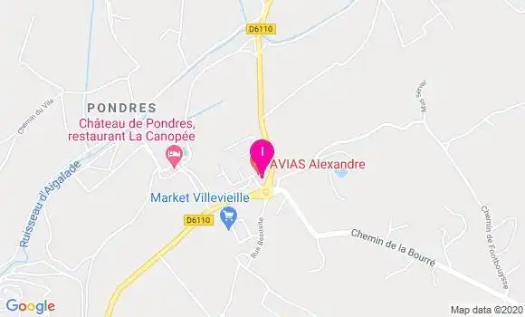 Localisation Armelle Ferdinand