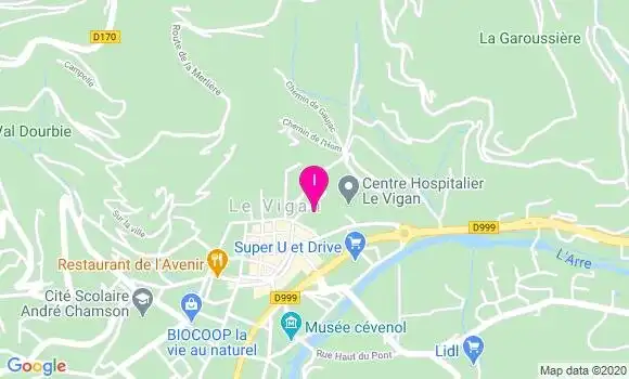 Localisation Colette Delmotte