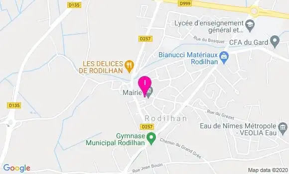 Localisation Geraldine Delaye