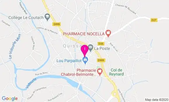 Localisation Delphine Lienard