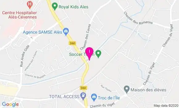 Localisation Yannick Redares