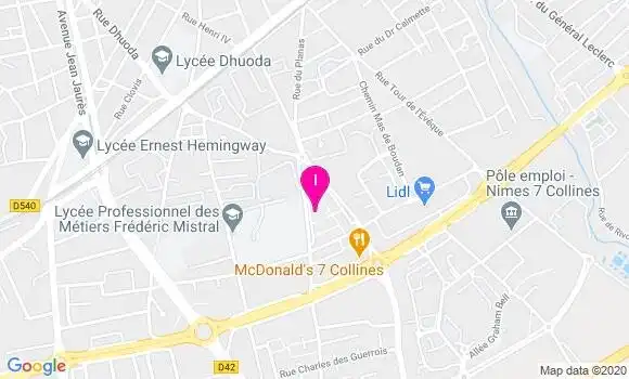 Localisation Fabien Ferrandes