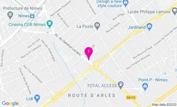 Localisation Emmanuelle Fourrier