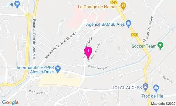 Localisation Isabelle Langle