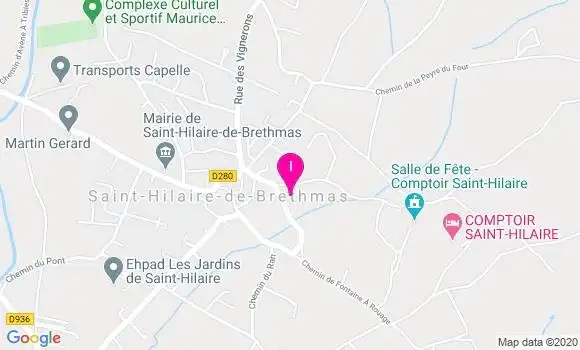 Localisation Marie Christine Halle