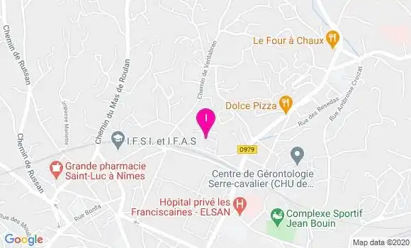 Localisation Sophie Moura