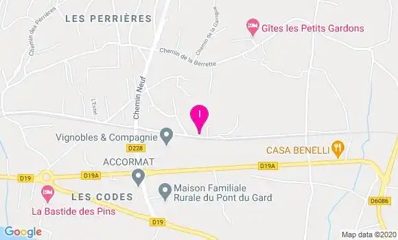 Localisation Catherine Milesi
