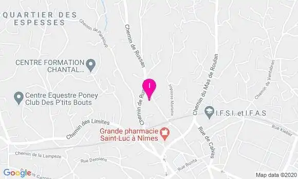 Localisation Isabelle Martelet