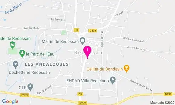 Localisation Oriane Arroniz Marin