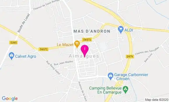 Localisation Sandra Marquette