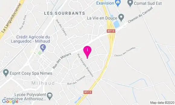 Localisation Delphine Rouquairol