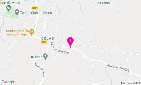 Localisation Pierre Senia