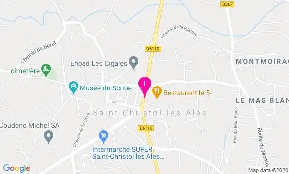 Localisation Helene Nisole