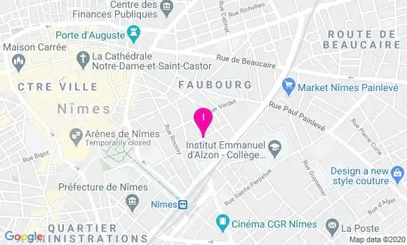 Localisation Benedicte Ayela