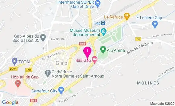 Localisation Christine De Souza