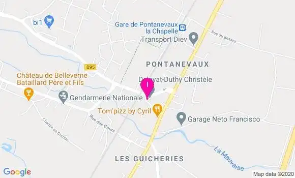 Localisation Valerie Clanet