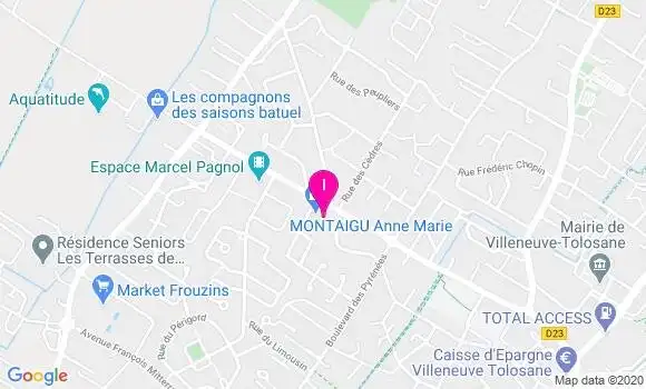 Localisation Amelie Wiart