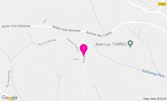 Localisation Yvonne Fauroux