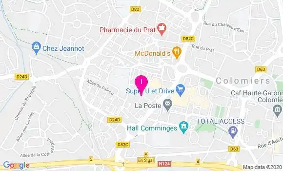 Localisation Catherine Lebeau