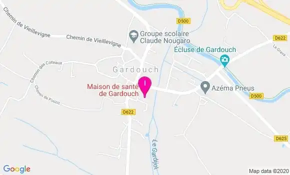 Localisation Nicole Corbiere