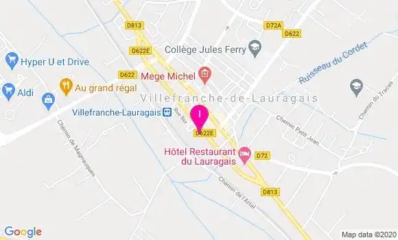 Localisation Guilaine Bardou