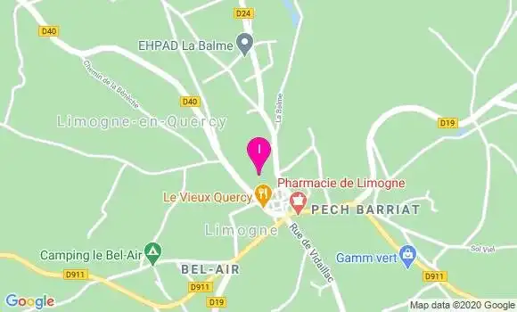 Localisation Laure Blanchard