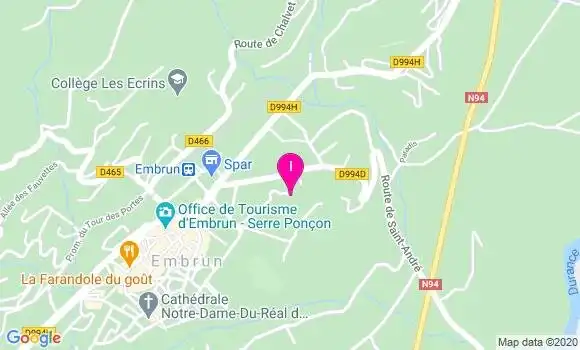 Localisation Sandra Arnaud