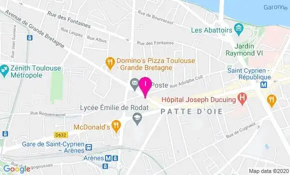 Localisation Jacques Bourgeat
